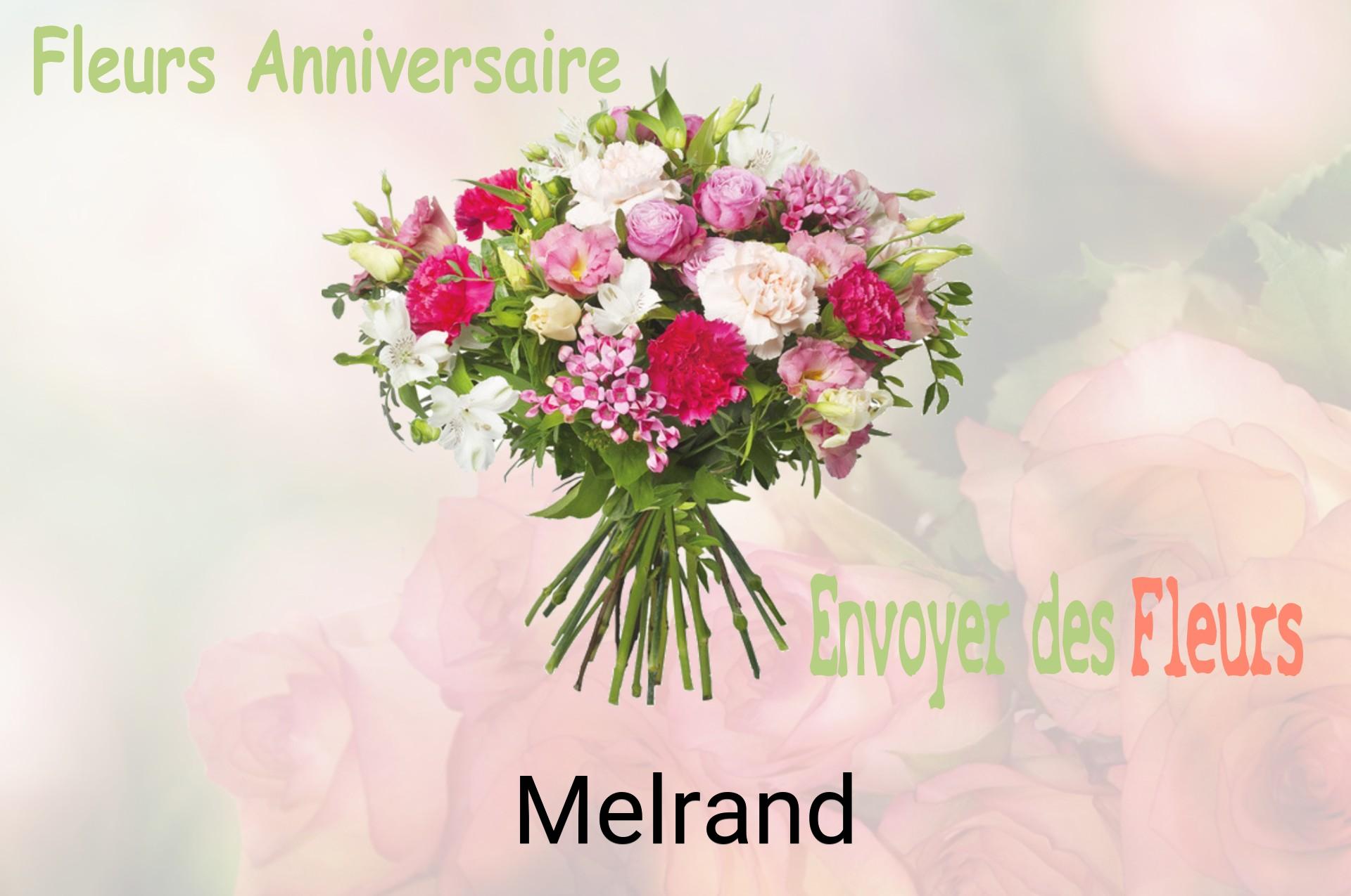 Bouquet de fleurs d’anniversaire livré à Melrand