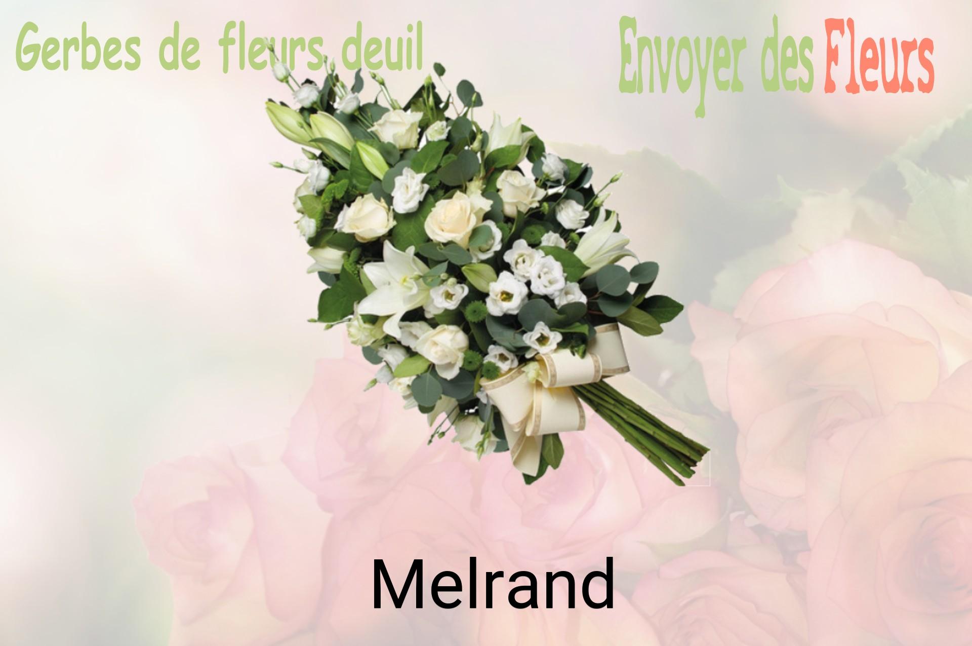 Gerbe de fleurs de deuil livrée à Melrand